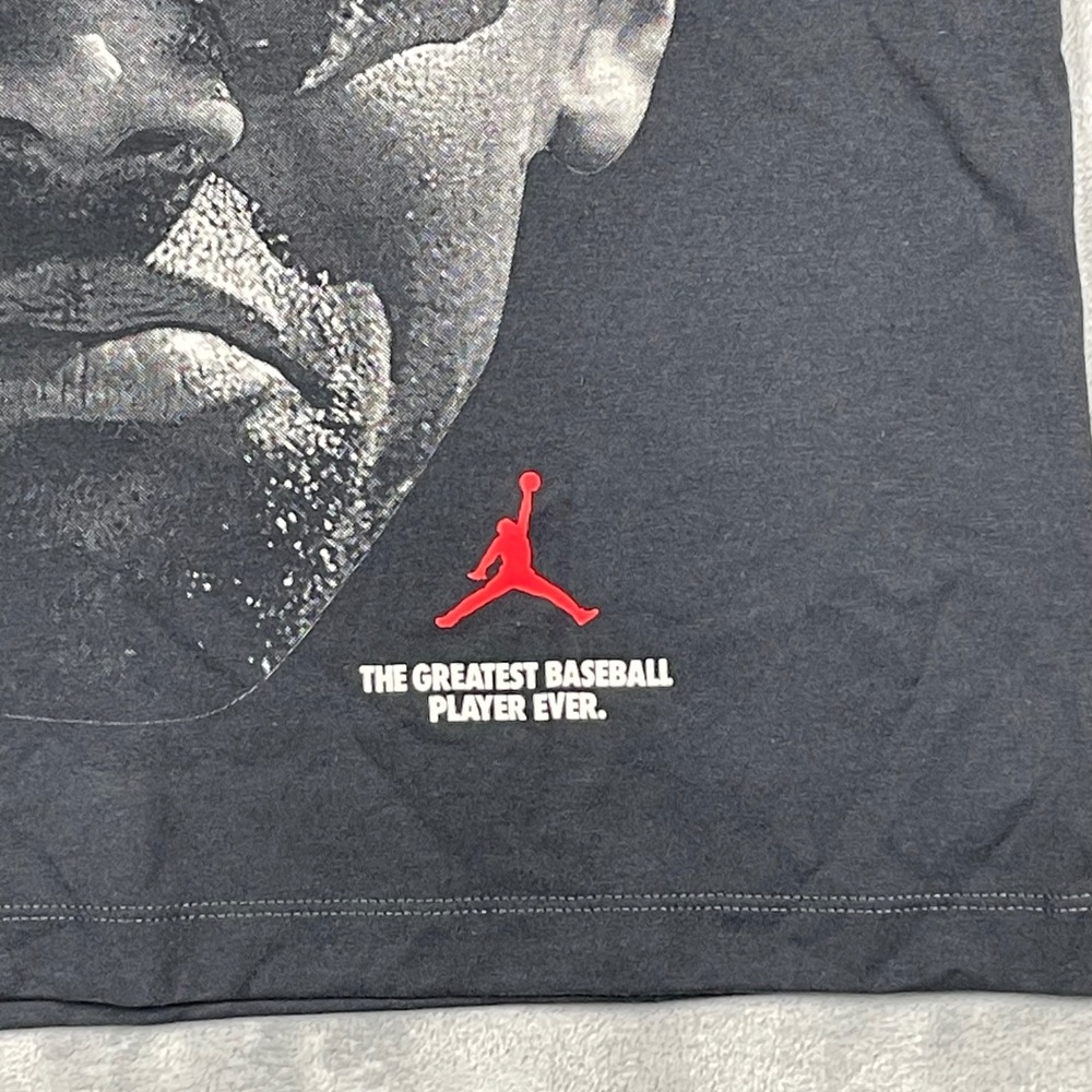 Jordan Michael Jordan Baseball Graphic Tee Charcoal Grey IF2950-045 Mens Small - Picture 2 of 8